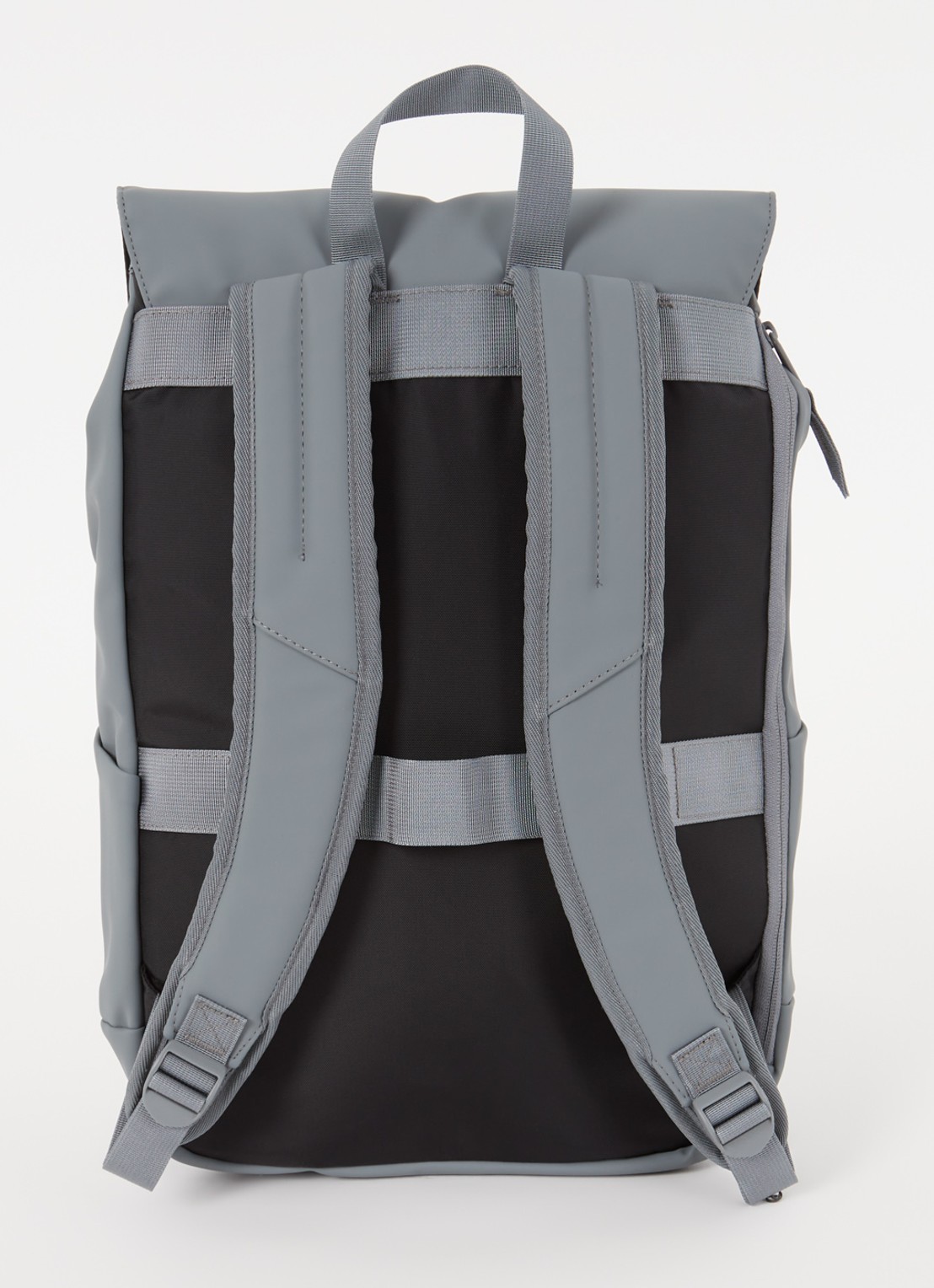 Eastpak Yarin rugzak met 16 inch laptopvak - achterkant grijs