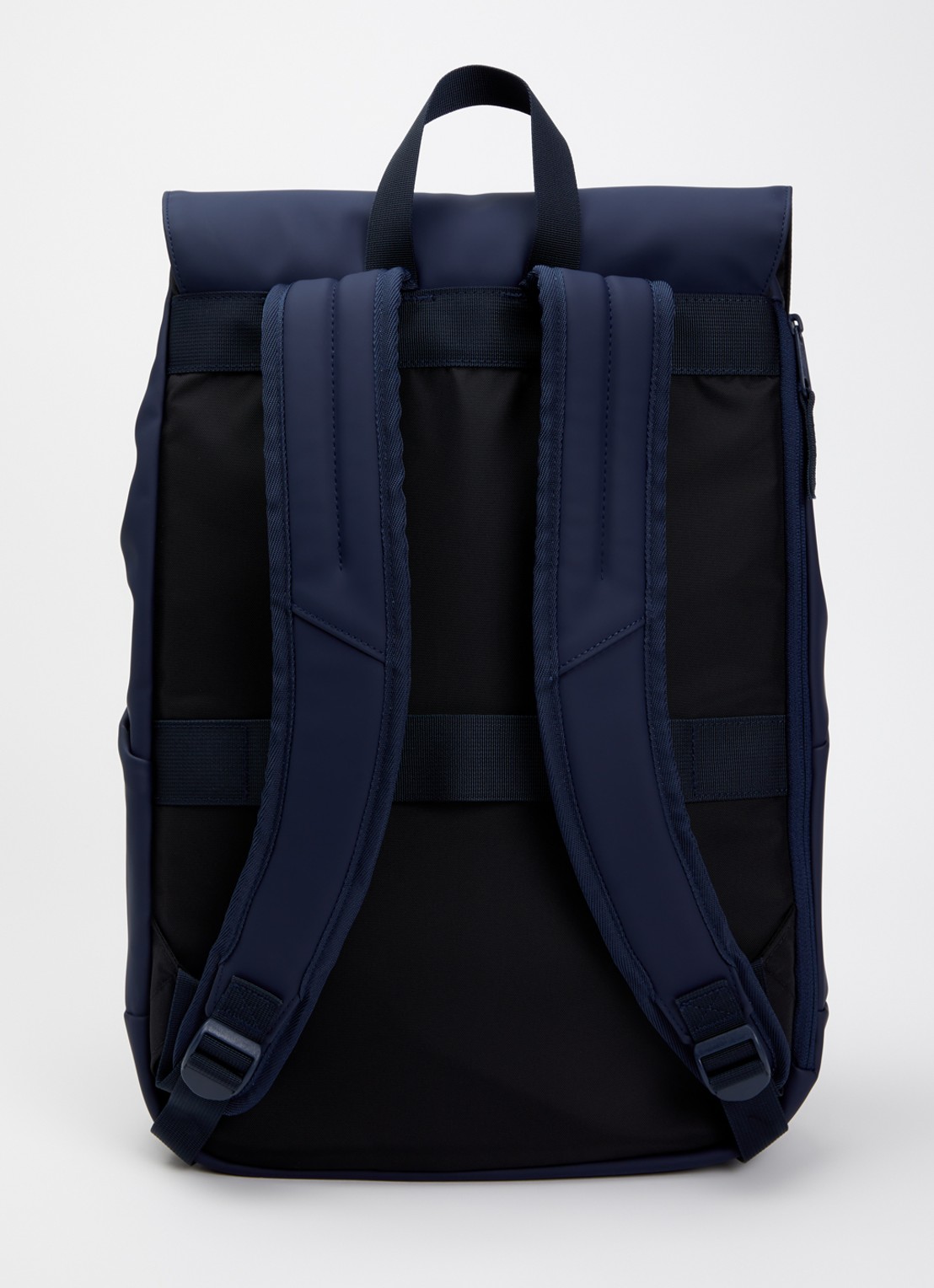 Eastpak Yarin rugzak met 16 inch laptopvak - achterkant 3 donkerblauw