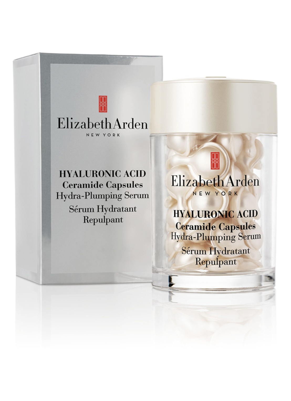 Elizabeth Arden Hyaluronic Acid Ceramide Capsules - anti-aging serum capsules - voorkant undefined