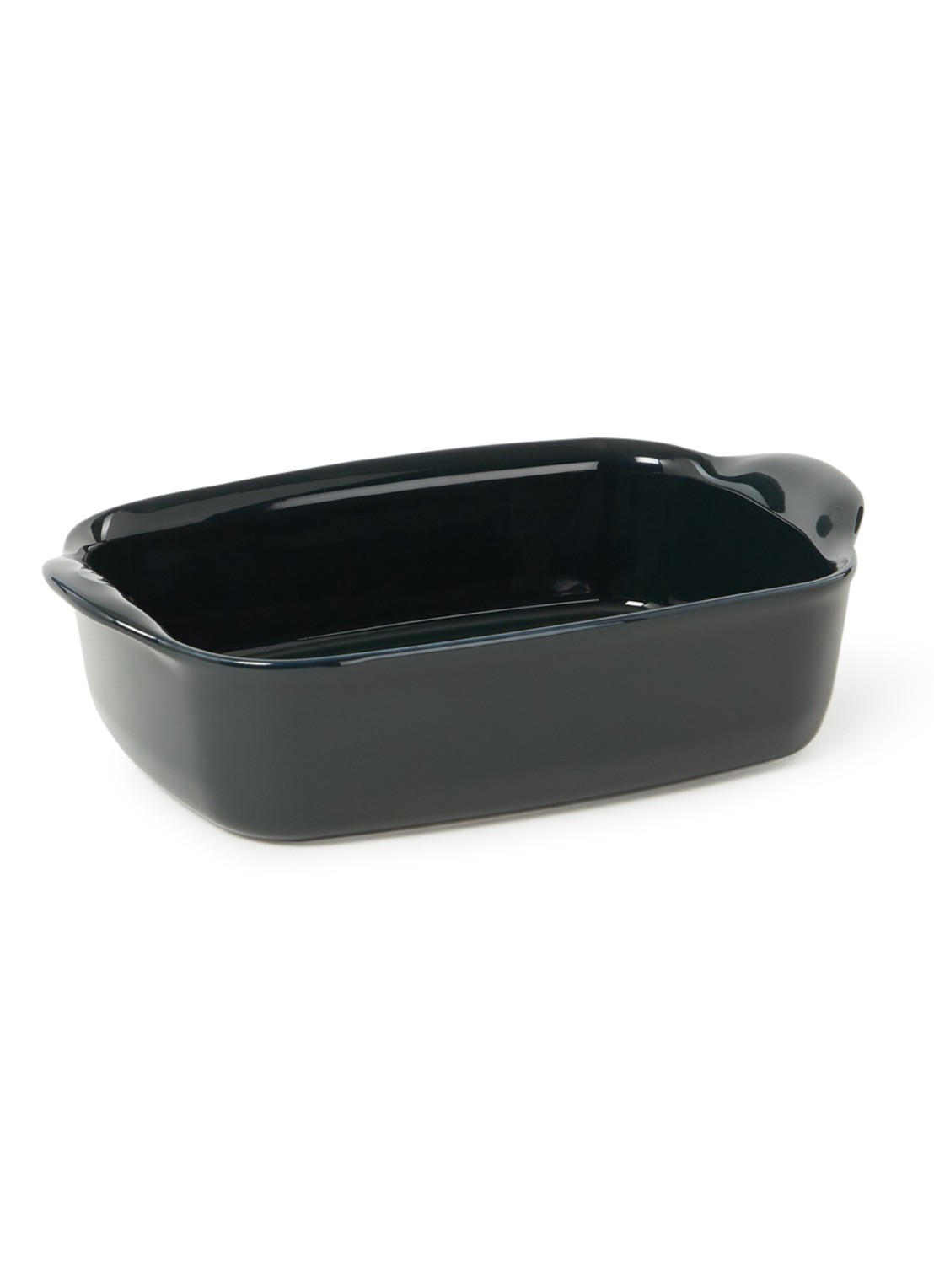 Emile Henry Ovenschaal 22 cm - voorkant donkerblauw