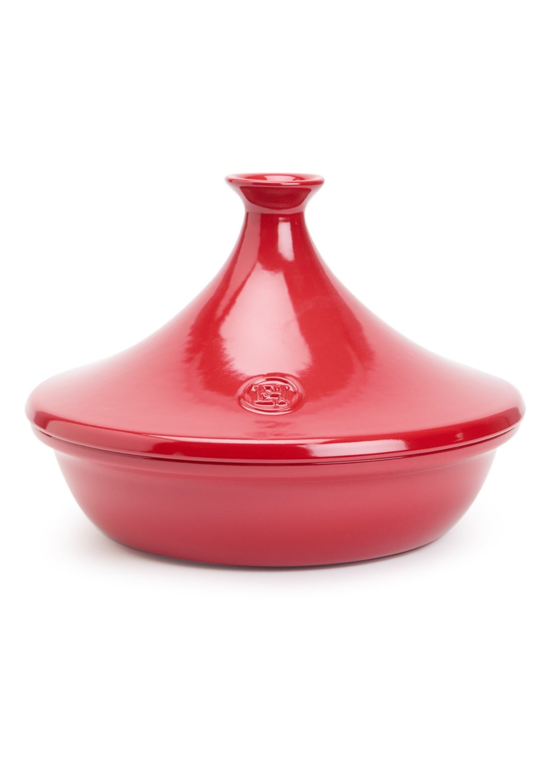 Emile Henry Tajine 32 cm  - voorkant rood