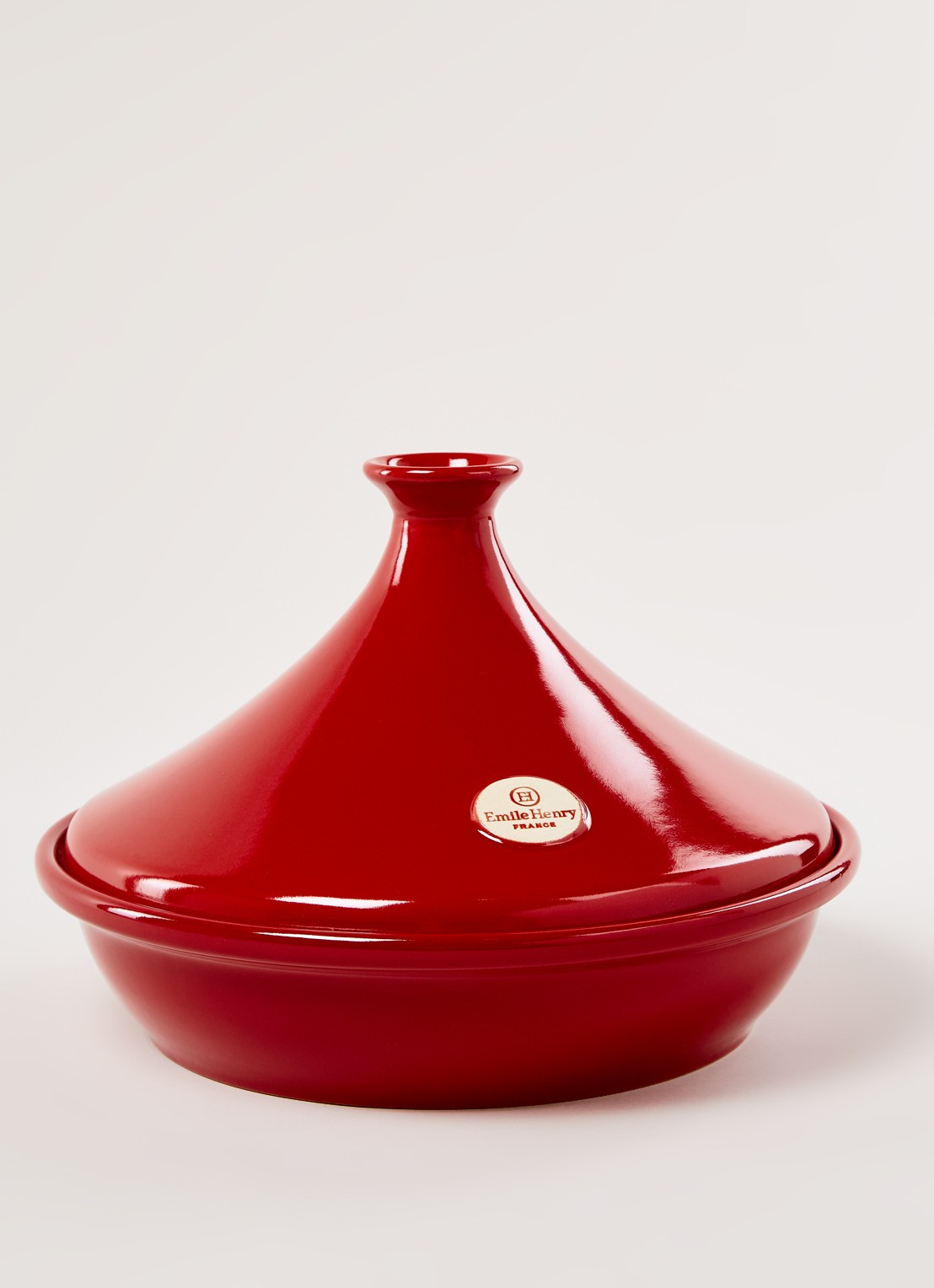 Emile Henry Tajine Grand Cru Ø32 cm - voorkant 2 rood
