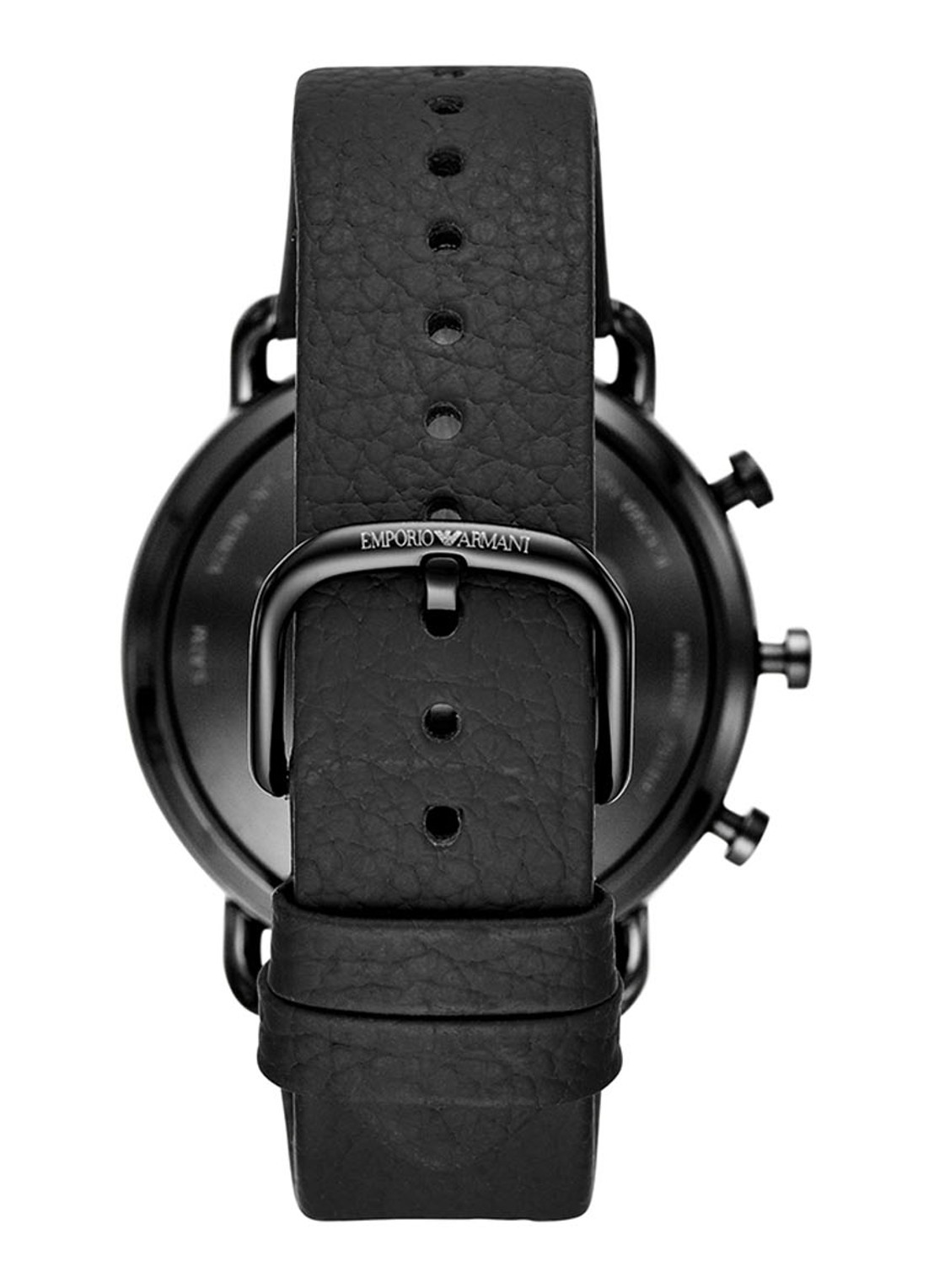 Emporio Armani Connected Hybrid Smartwatch  ART3030 - achterkant 2 zwart