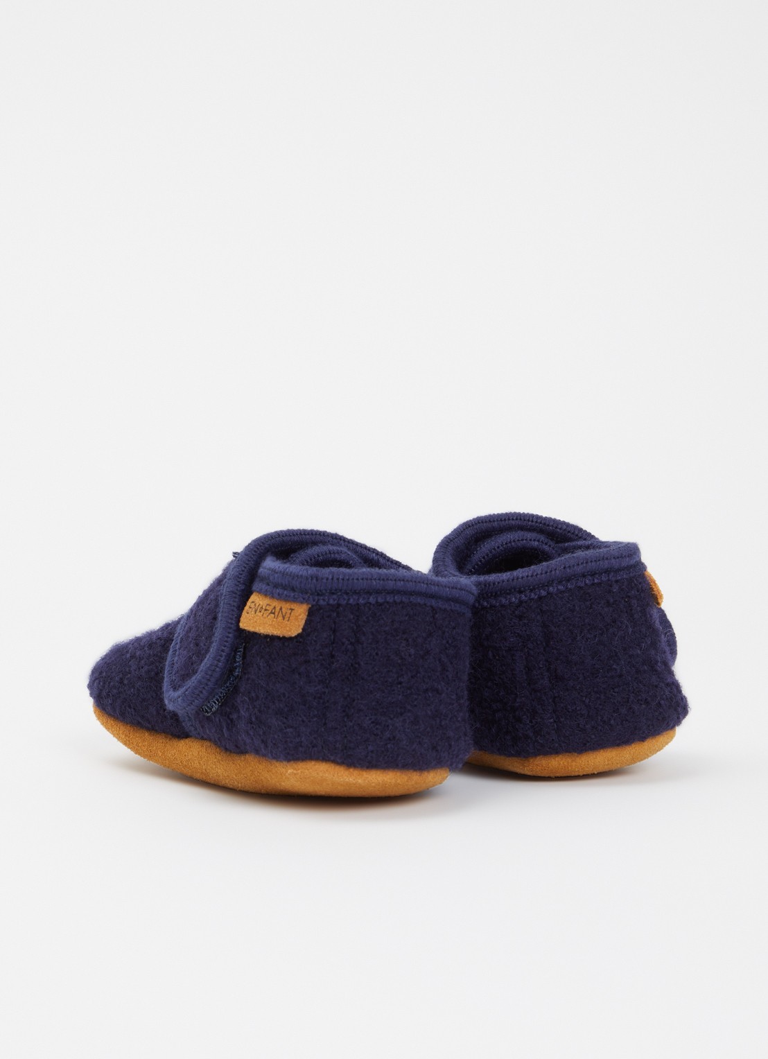 EN FANT Babyslofje van wol - achterkant 3 donkerblauw