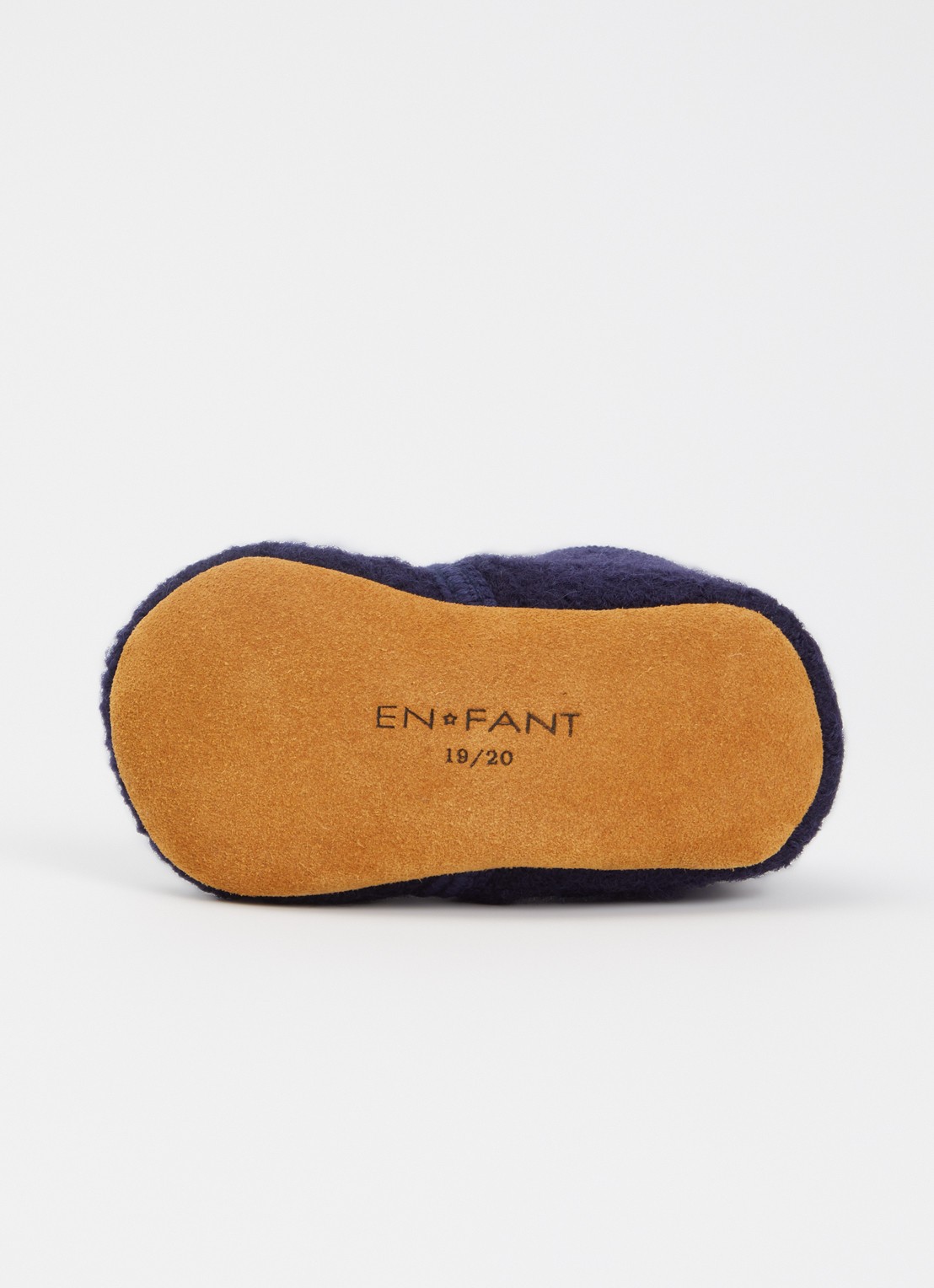 EN FANT Babyslofje van wol - detail 4 donkerblauw