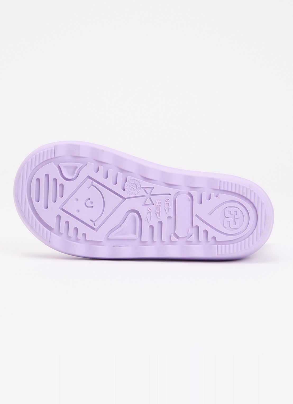 EN FANT Regenlaars met logo - detail 6 lila