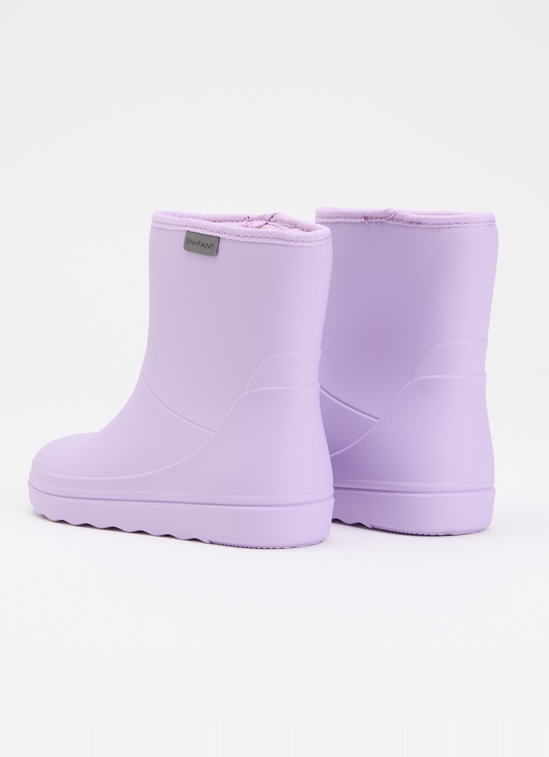 EN FANT Regenlaars met logo - achterkant 2 lila