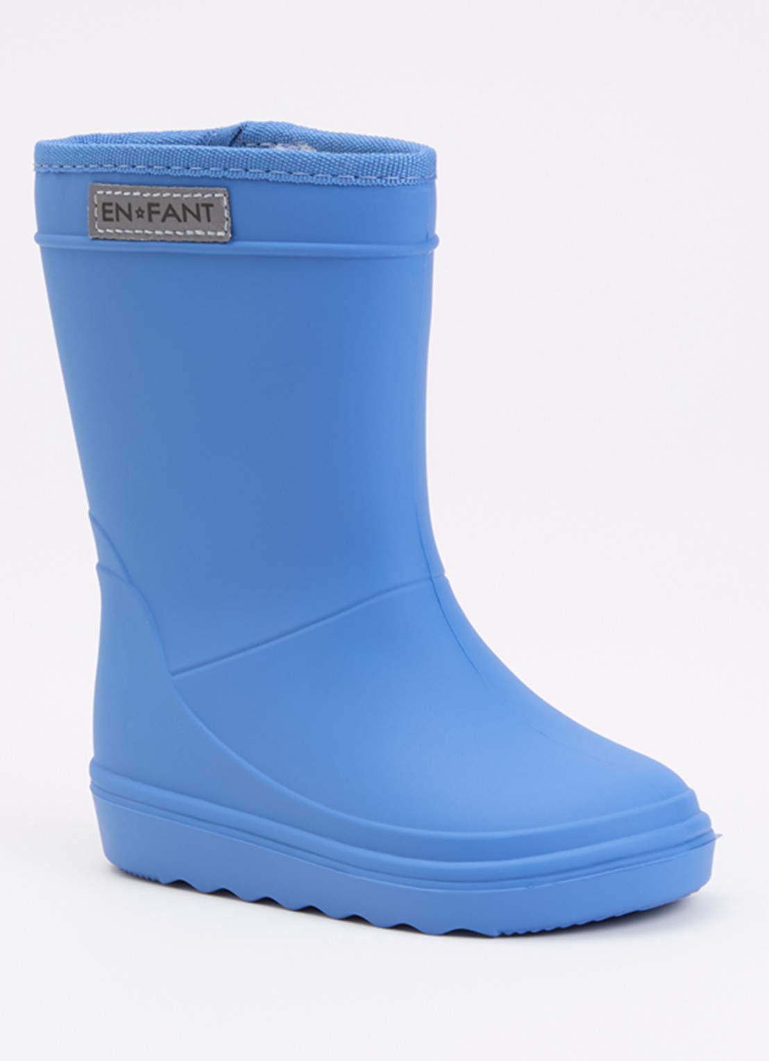 EN FANT Regenlaars met logo - voorkant 3 blauw