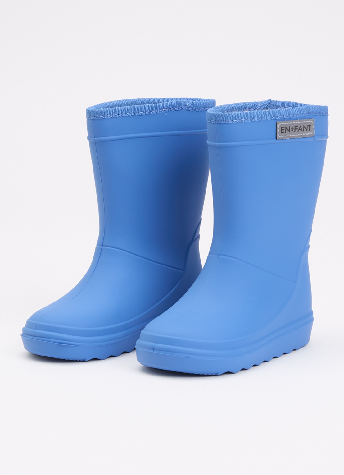 EN FANT Regenlaars met logo - voorkant 4 blauw