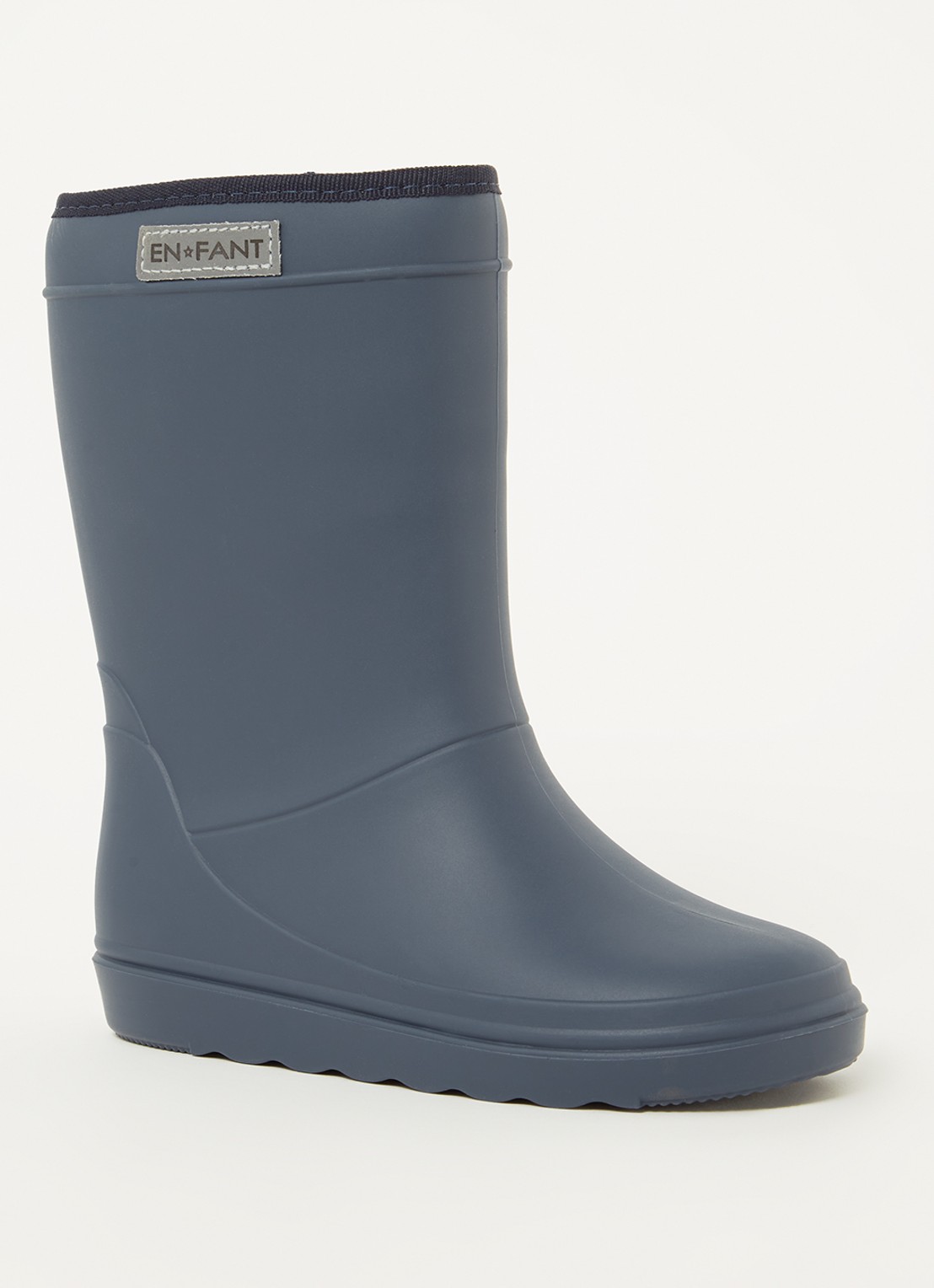 EN FANT Regenlaars met logo - voorkant indigo