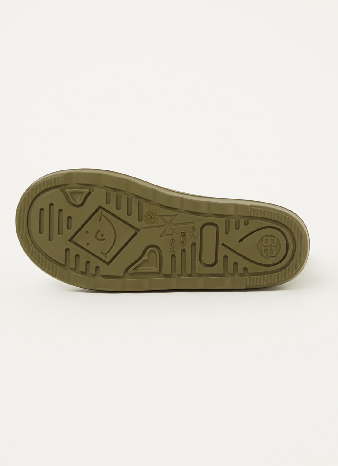EN FANT Regenlaars met logo - detail 4 bronsgroen