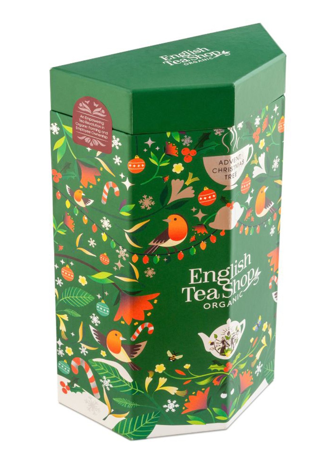 English Tea Shop Adventskalendar 50 gram - 25 dagen - voorkant 2 undefined