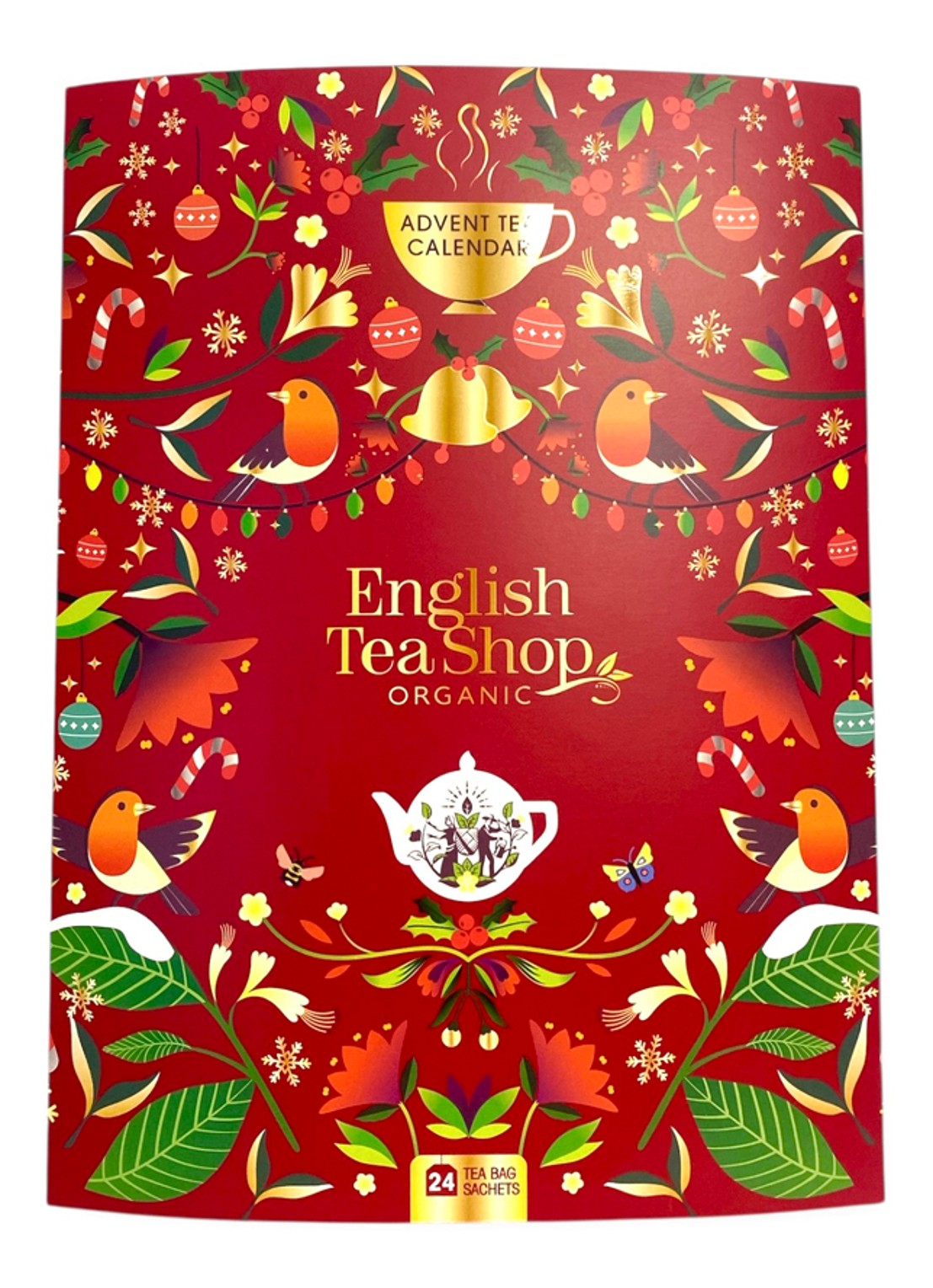English Tea Shop Adventskalender 43,25 gram - 24 dagen - voorkant undefined
