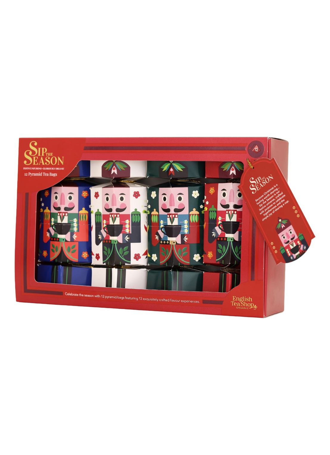 English Tea Shop Cracker Collection kerstcrackers 24 gram - voorkant undefined