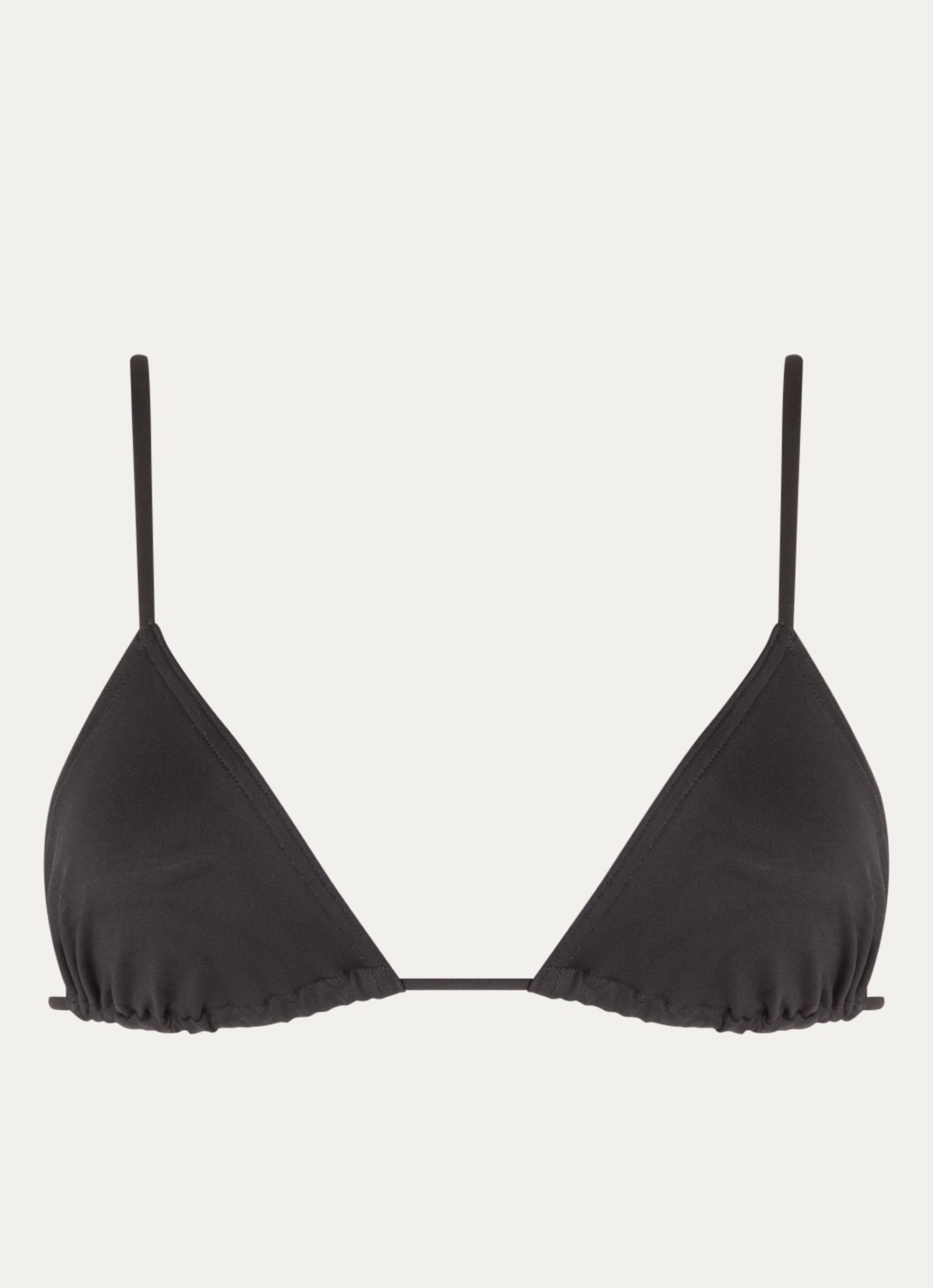 Eres Duni Mouna triangel bikinitop - voorkant zwart