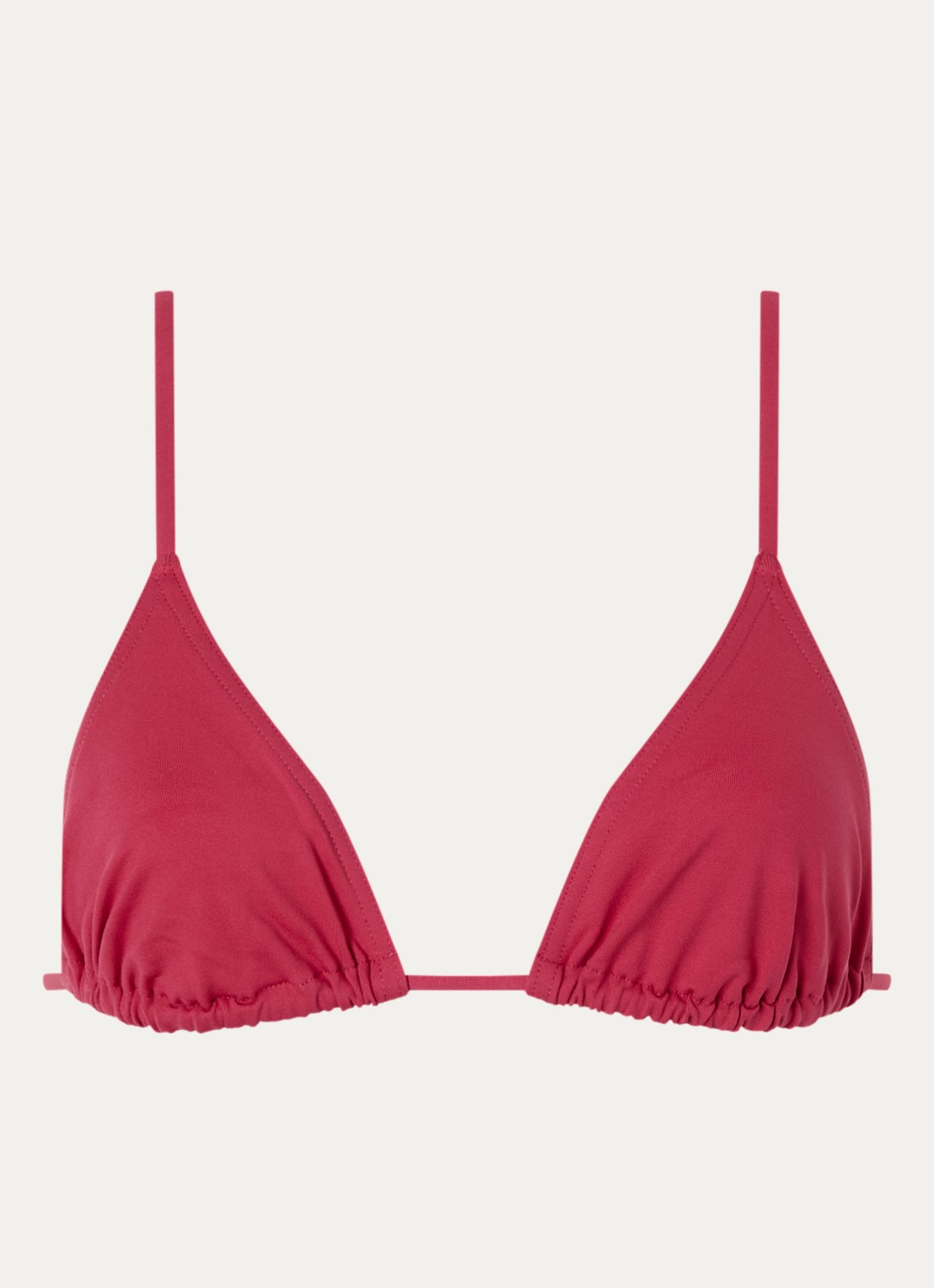 Eres Duni Mouna triangel bikinitop - voorkant rood