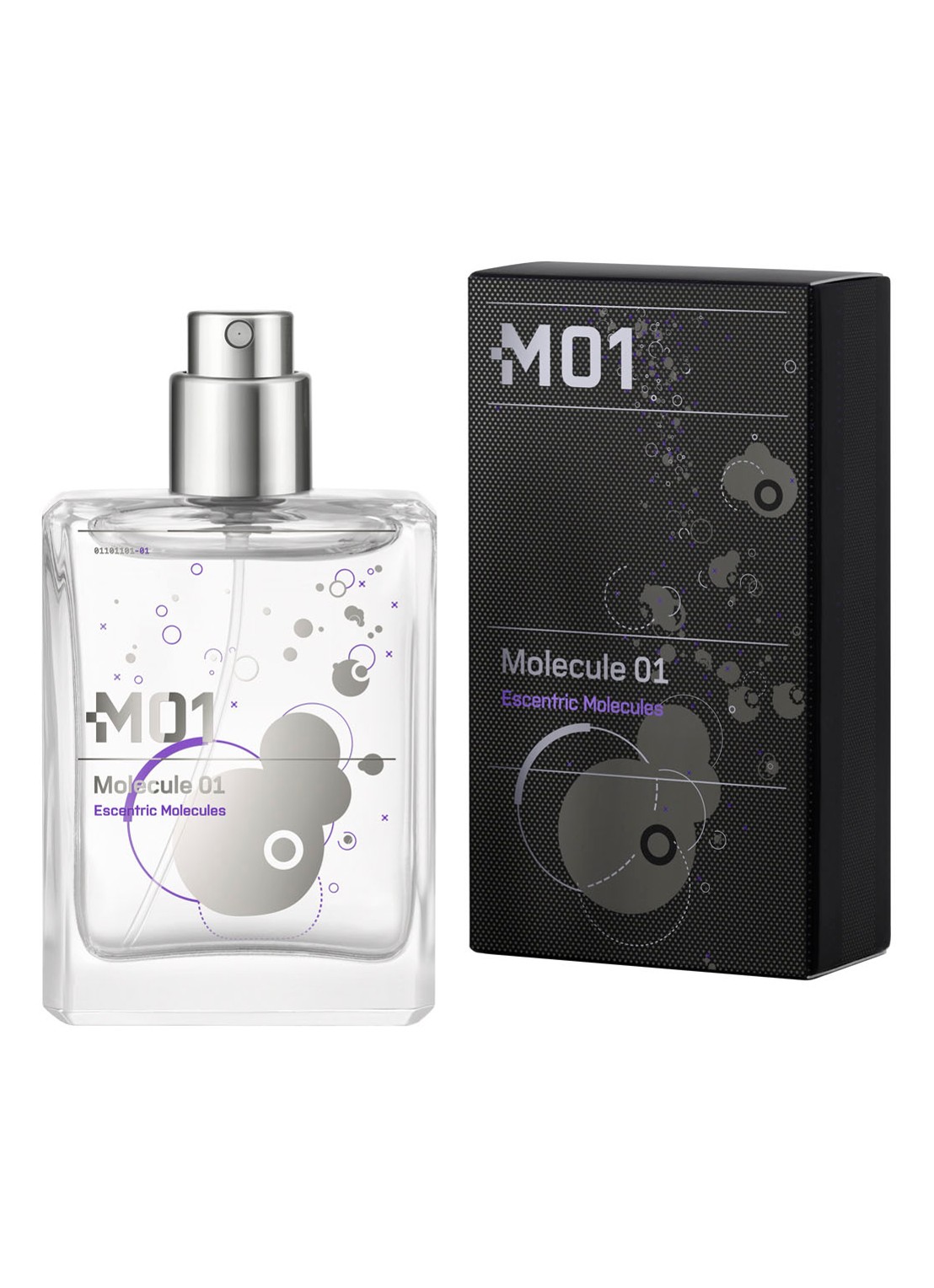 Escentric Molecules Mini Molecule 01 Eau de Toilette - travel size navulling - voorkant 3 undefined