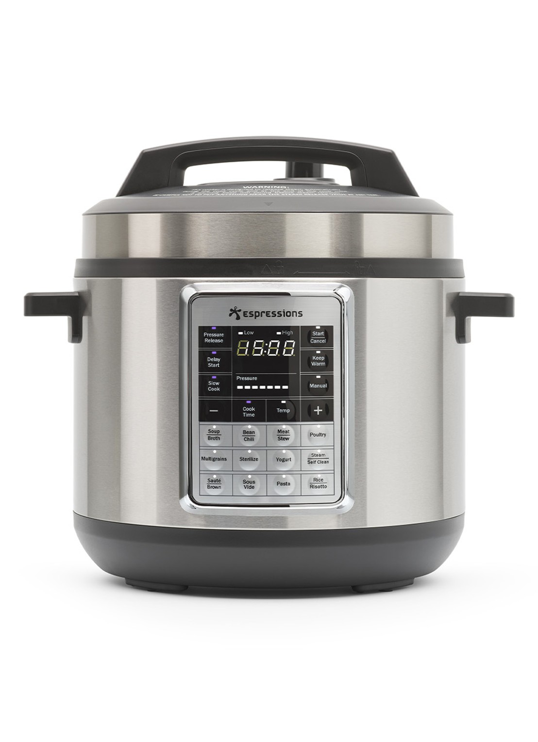 Espressions Smart pressure cooker EP6005 - voorkant 5 zilver