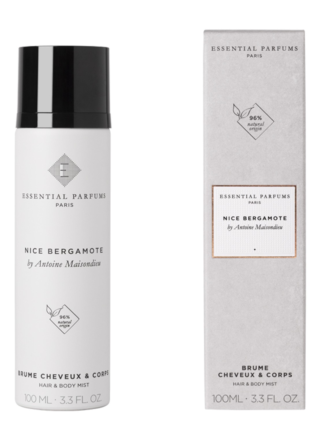 Essential Parfums Nice Bergamote Hair & Body Mist - voorkant 4 undefined