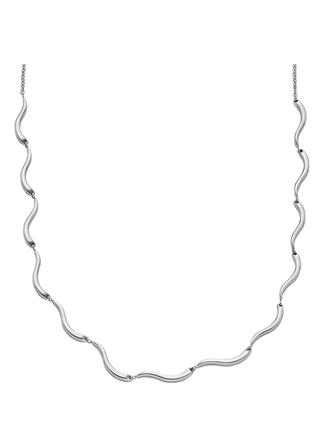 Essential Waves ketting SKJ1795040 - detail zilver