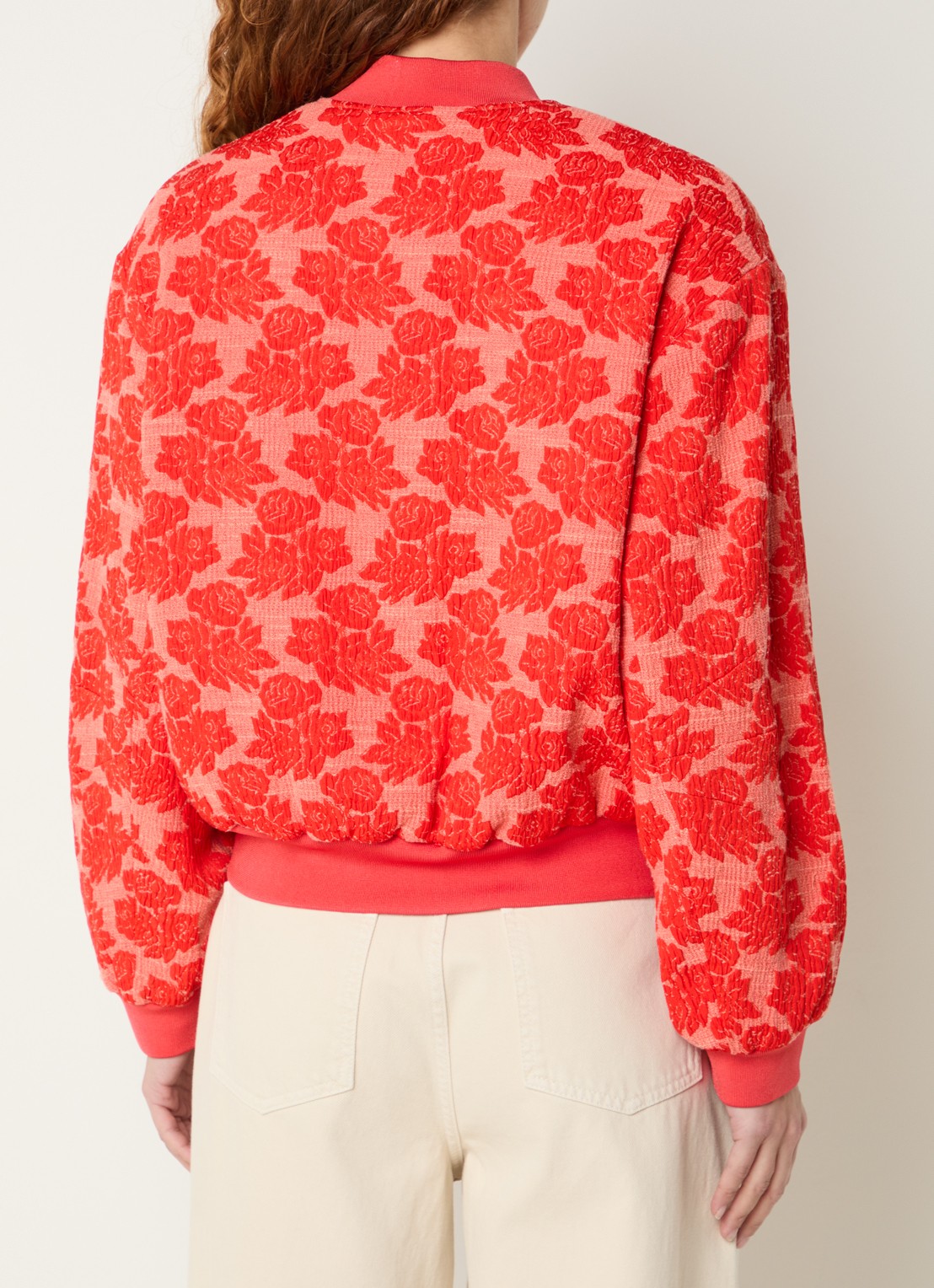 Essentiel Antwerp Jack met print - achterkant 4 rood