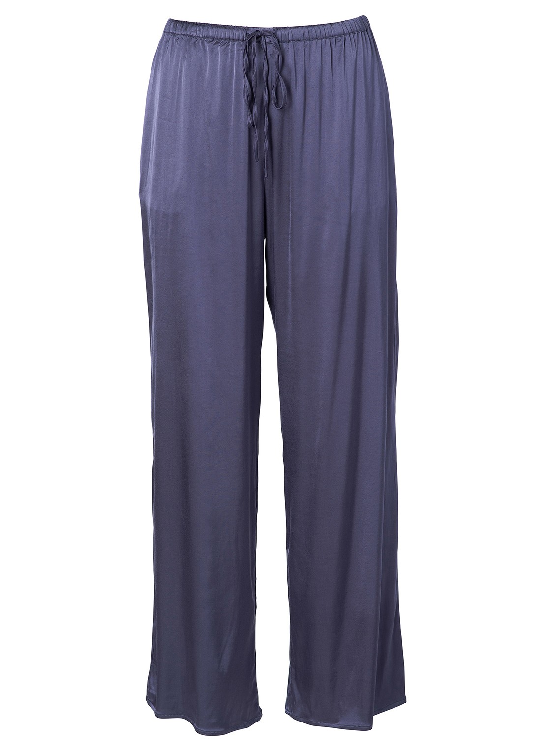 Essenza Ida loungebroek met glanzende finish - voorkant 6 donkerblauw