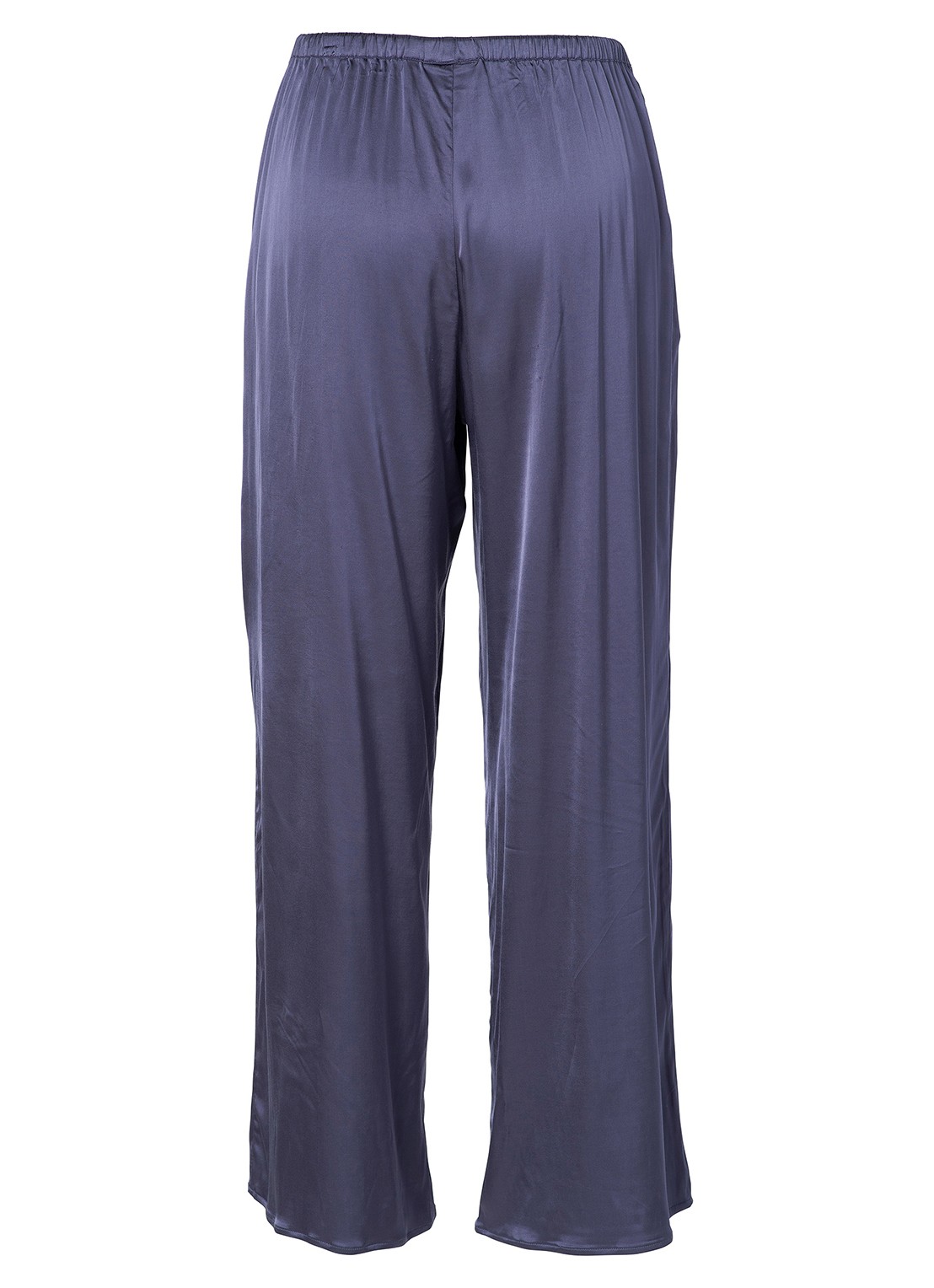 Essenza Ida loungebroek met glanzende finish - voorkant 7 donkerblauw