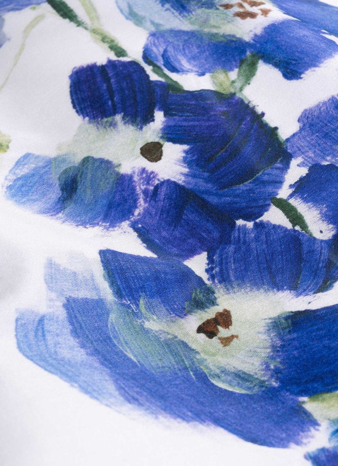 Essenza Lavinea dekbedovertrek van katoensatijn 209TC - inclusief kussensloop - detail 6 blauw