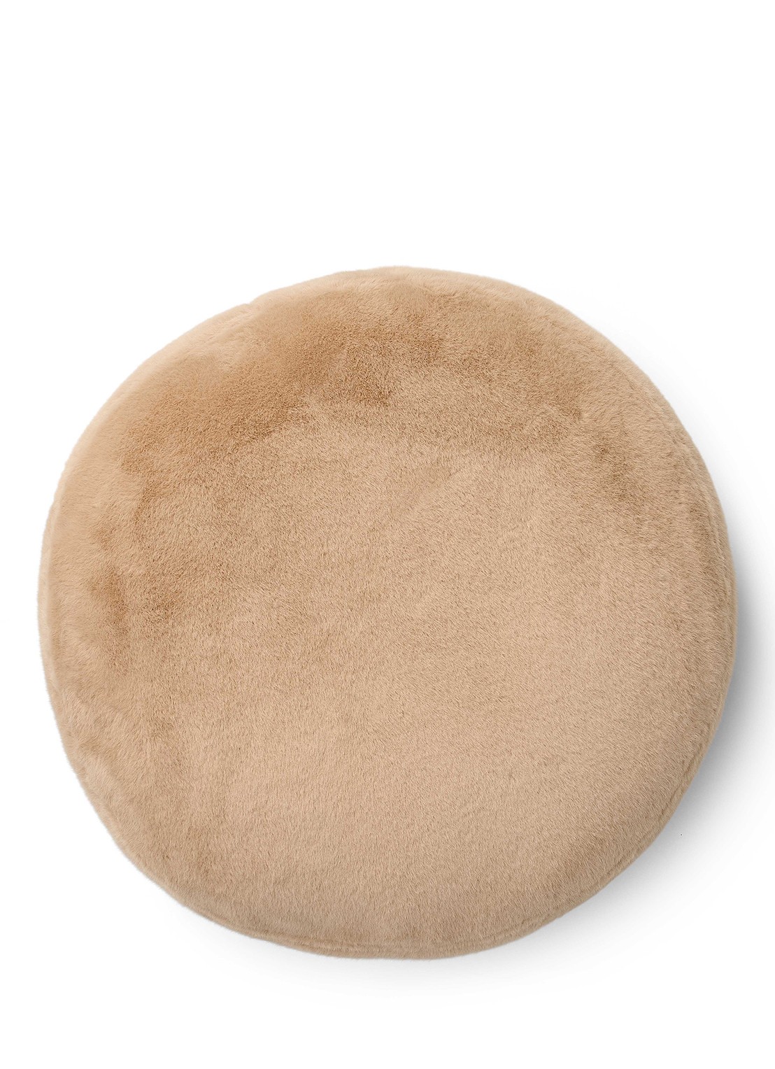 Essenza Mads Furry sierkussen 45 x 45 cm - voorkant zand