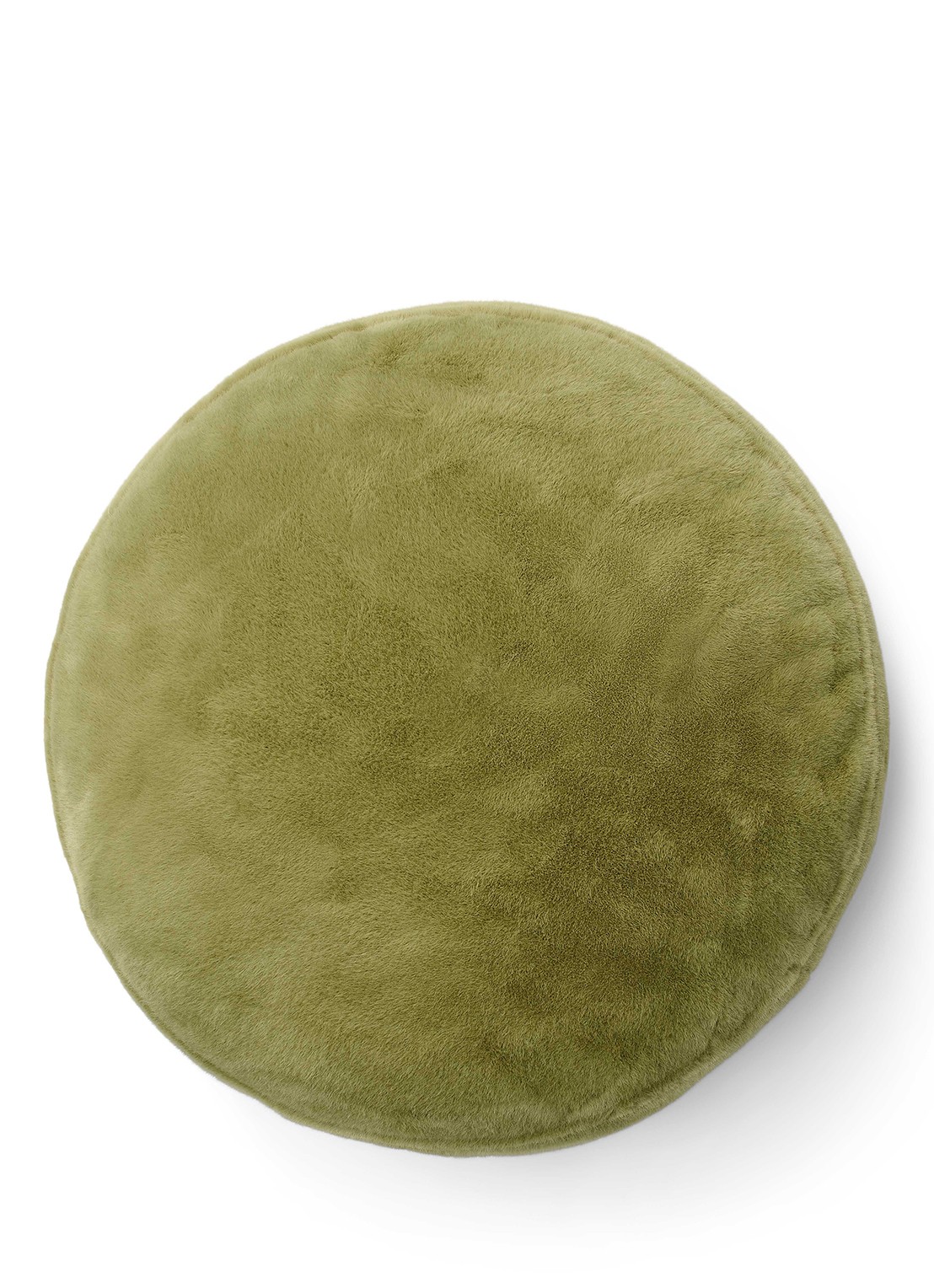 Essenza Mads Furry sierkussen 45 x 45 cm - voorkant groen
