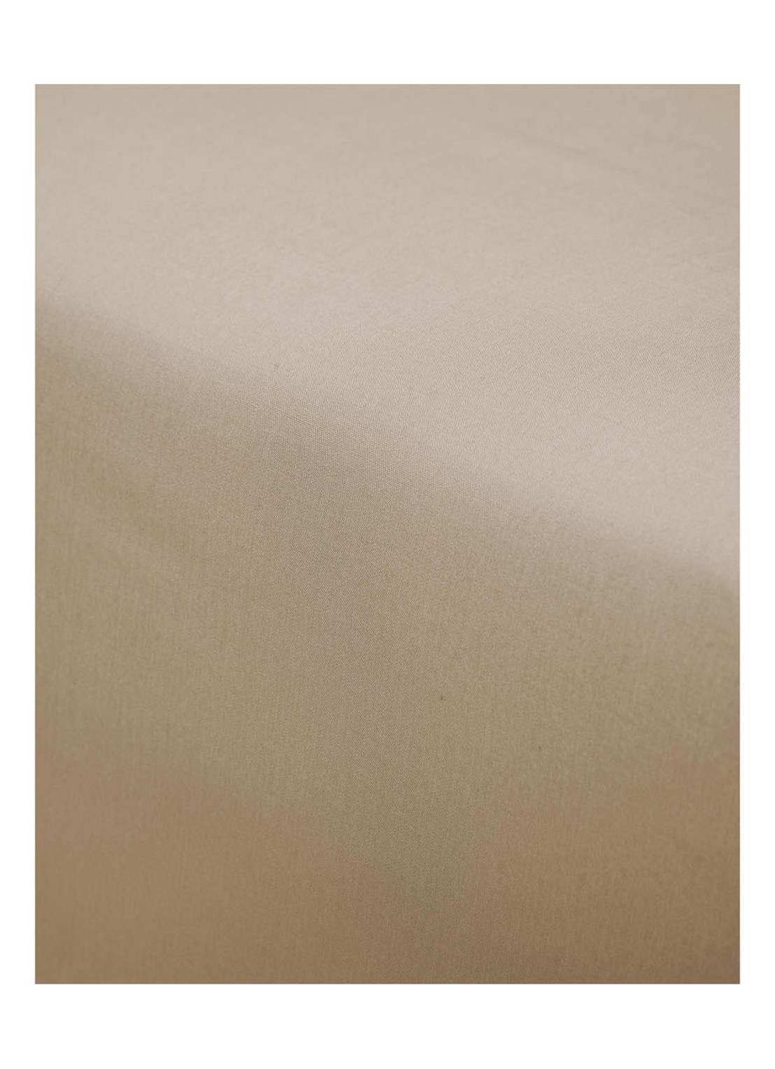 Essenza Minte hoeslaken van katoensatijn 300TC, hoekhoogte 35 cm - detail 10 beige