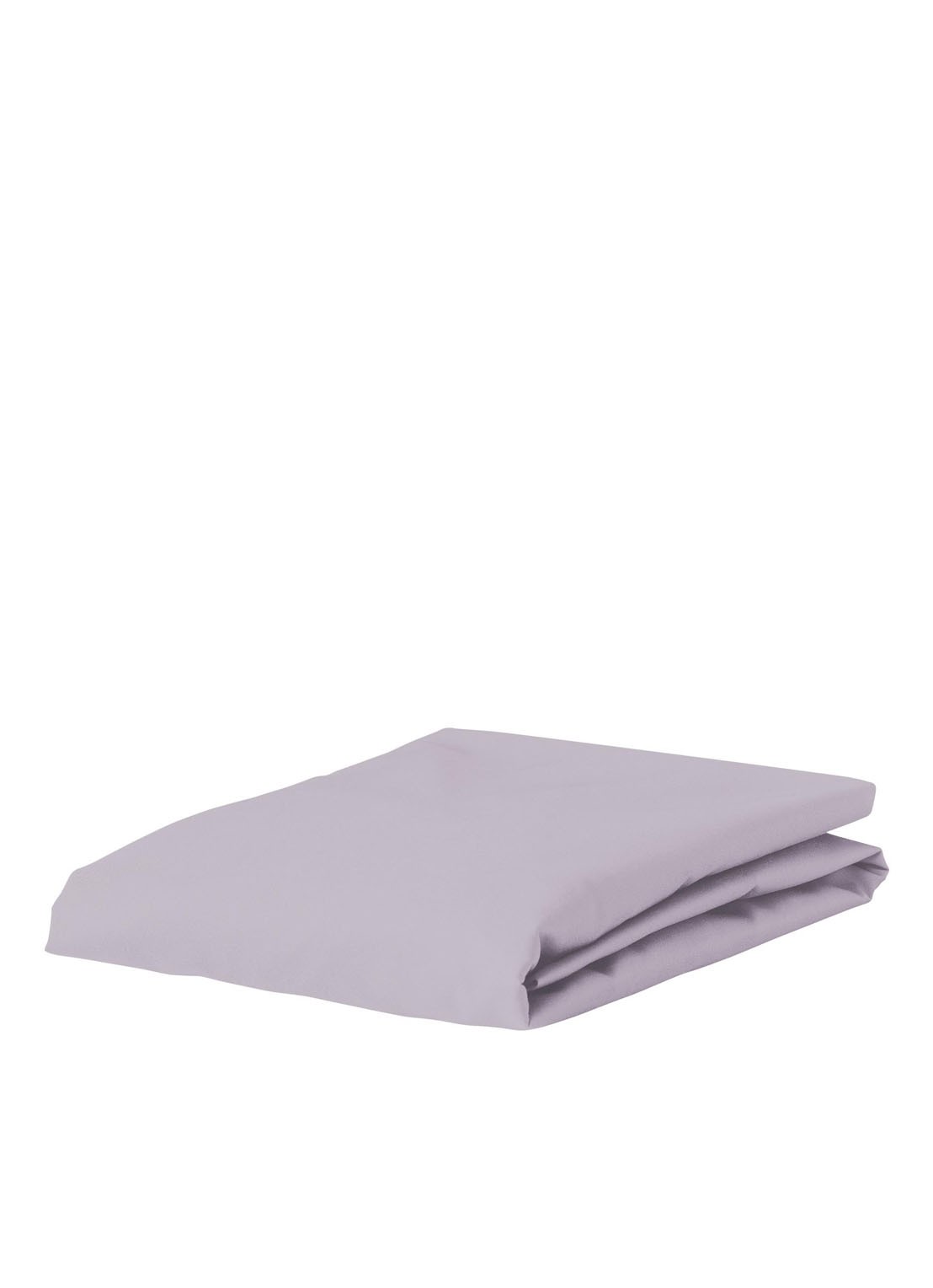 Essenza Minte hoeslaken van katoensatijn 300TC, hoekhoogte 35 cm - voorkant lila