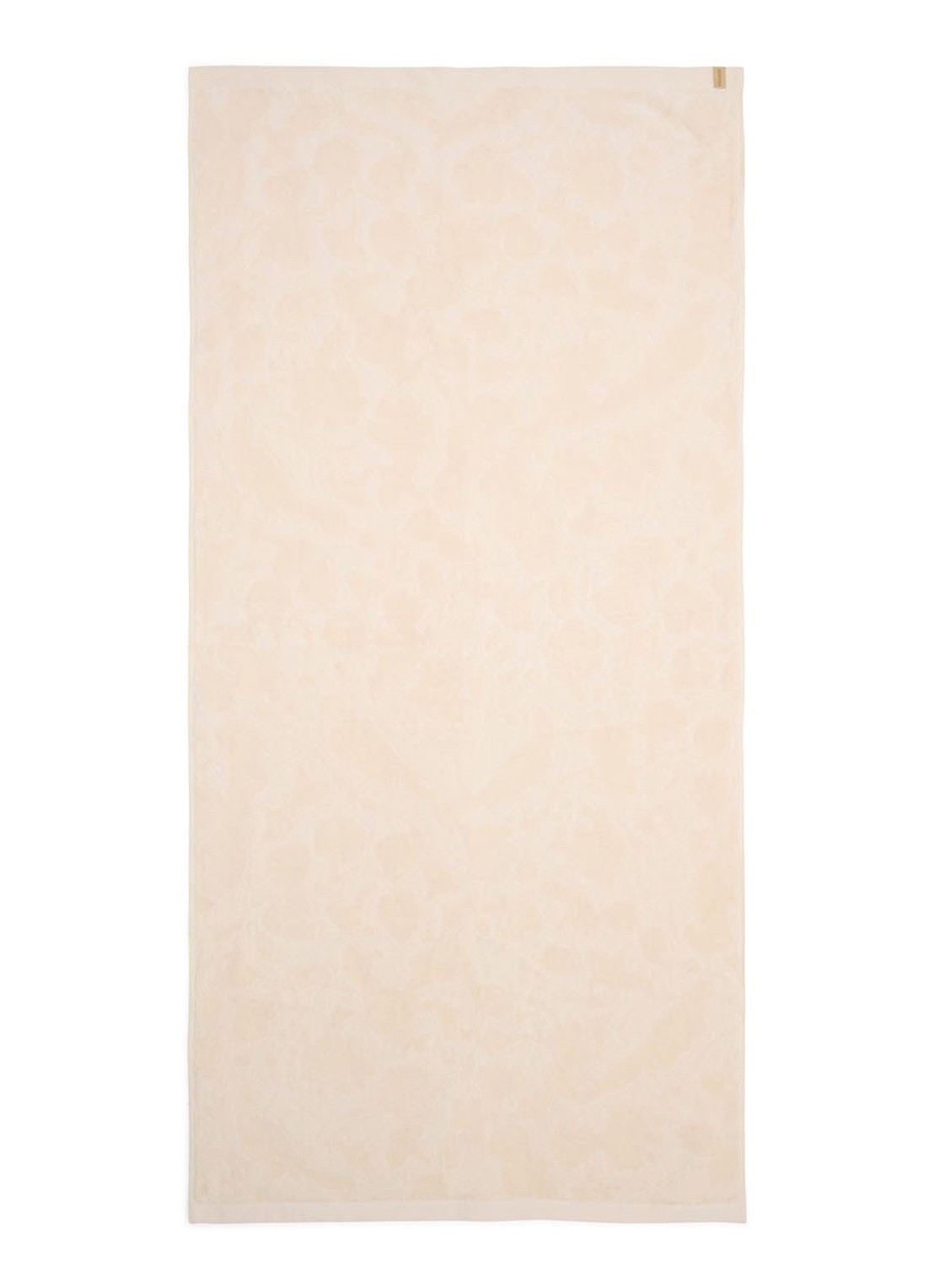 Essenza Rosie badhanddoek - 600 gr/m2 - 50 x 100 cm - voorkant vanillegeel