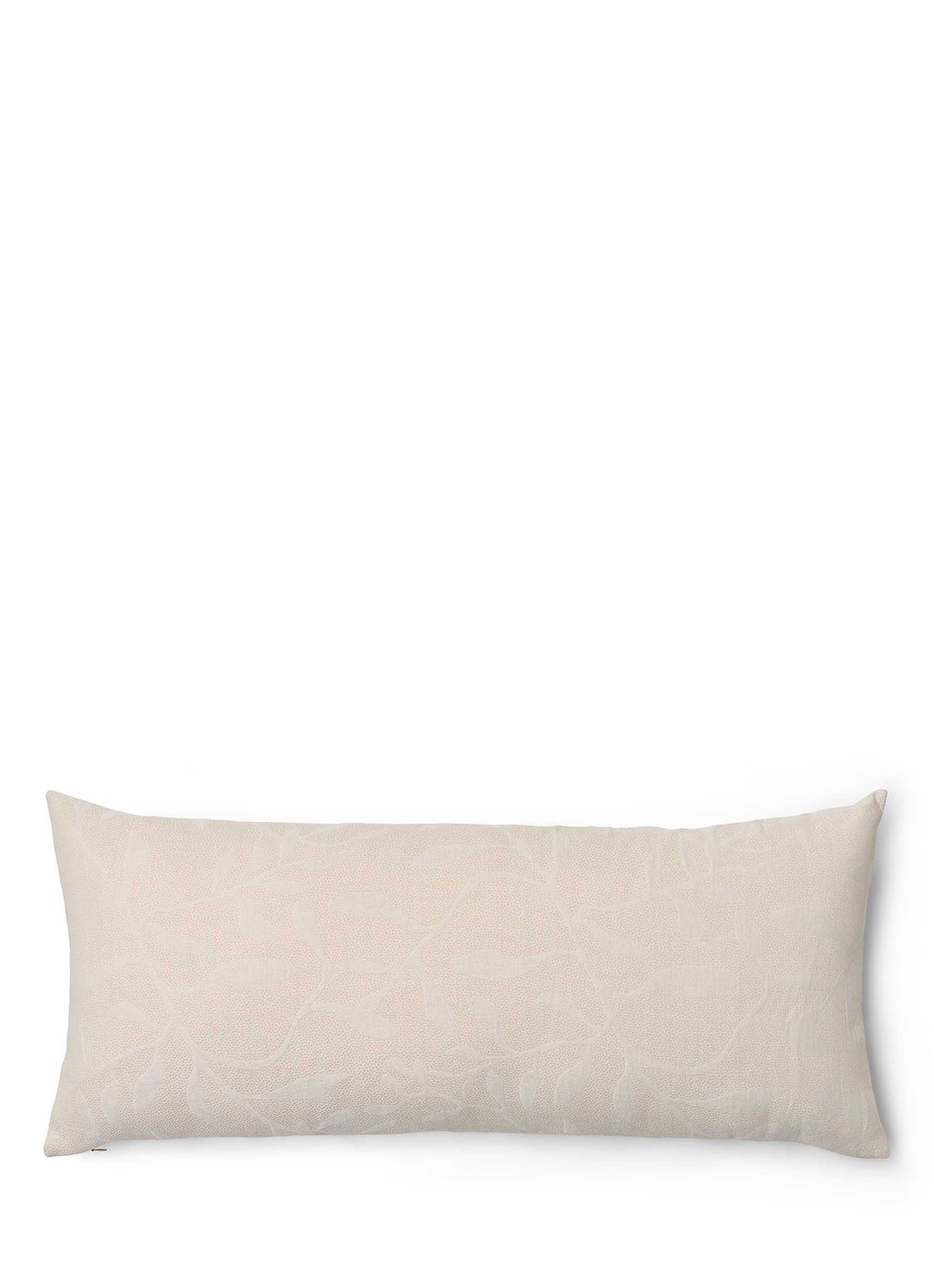 Essenza Willow sierkussen 40 x 90 cm - voorkant vanillegeel