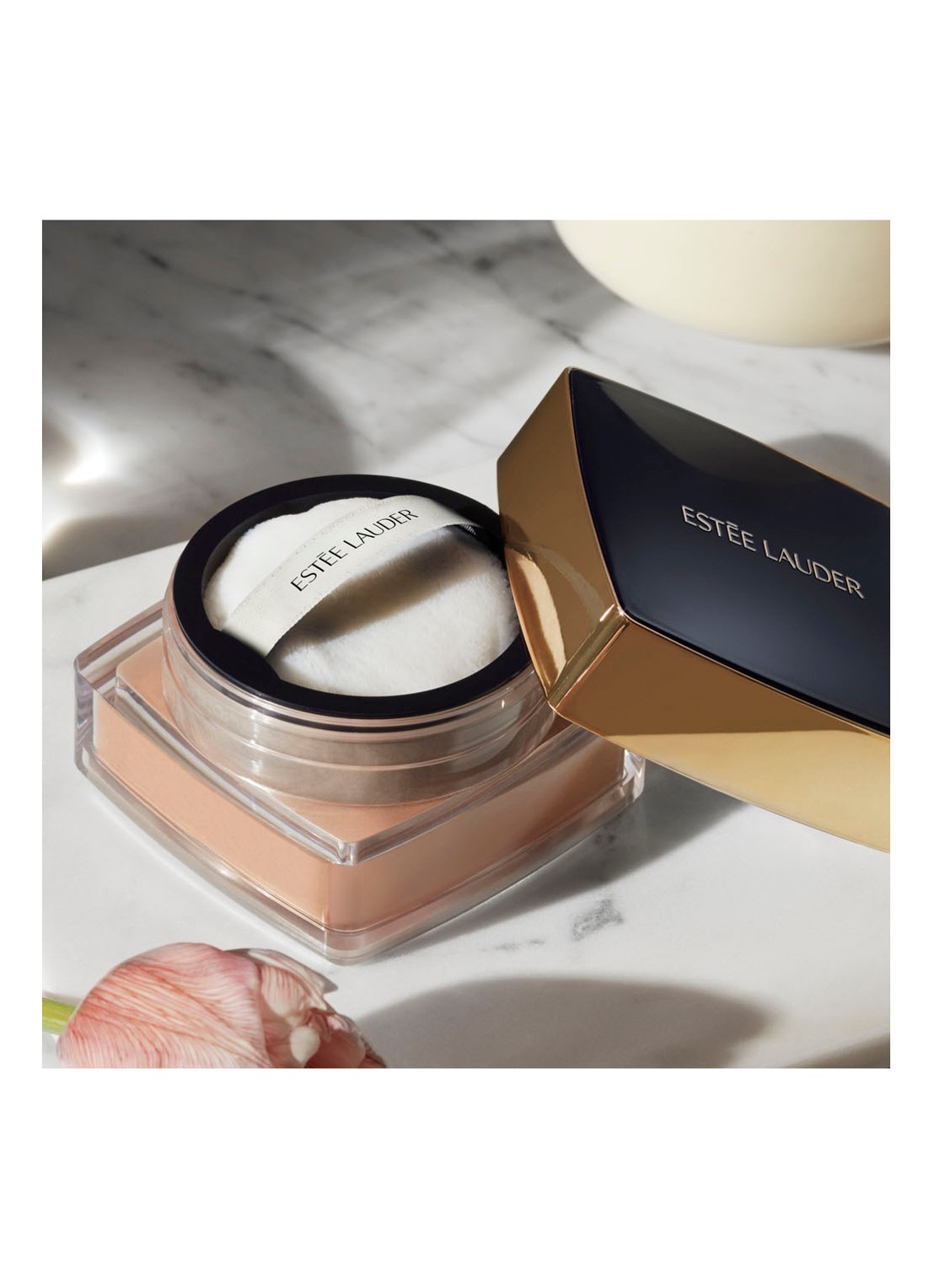 Estée Lauder Double Wear Sheer Flattery Loose Powder - losse poeder - detail 4 light medium matte