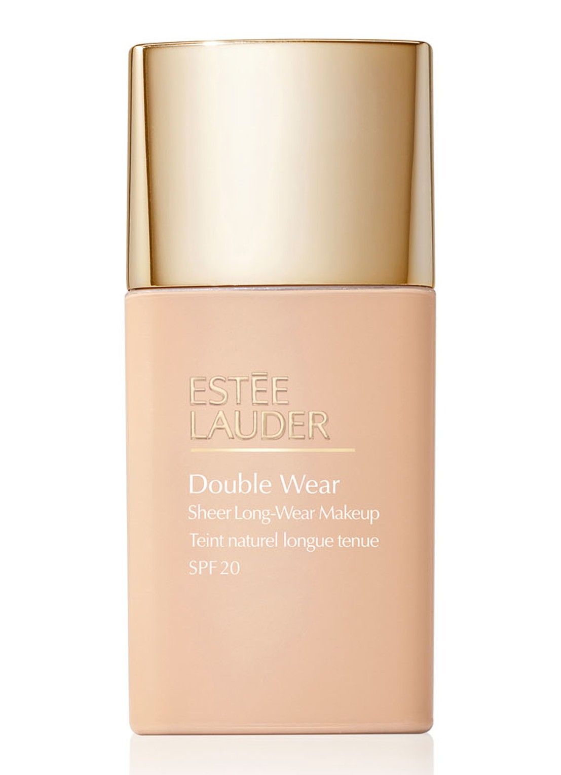 Estée Lauder Double Wear Sheer Long-Wear Makeup SPF 20 - foundation - voorkant 2n1 desert beige
