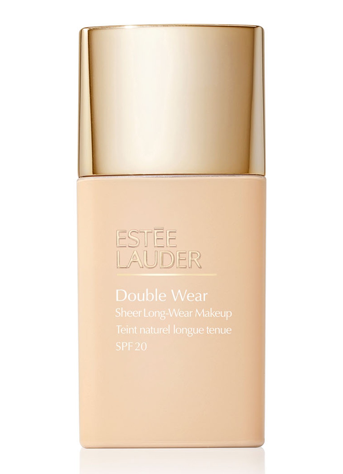 Estée Lauder Double Wear Sheer Long-Wear Makeup SPF 20 - foundation - voorkant 1n1 ivory nude