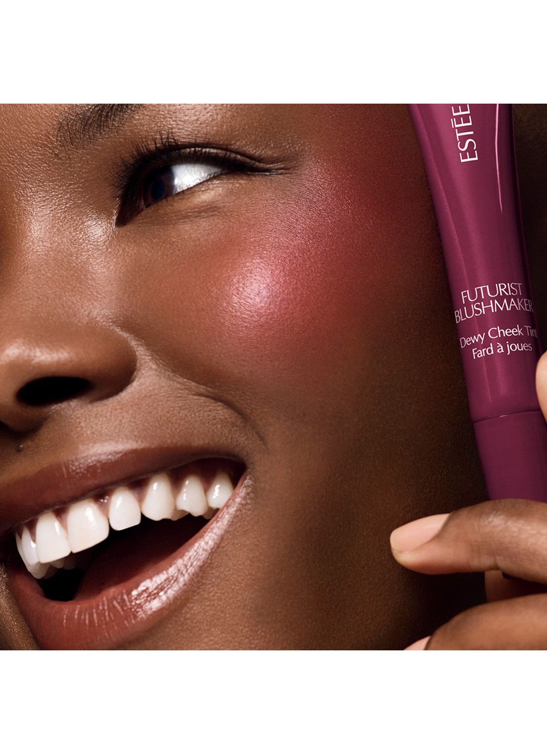 Estée Lauder Futurist Blushmaker - crème blush - detail 3 elevator smile