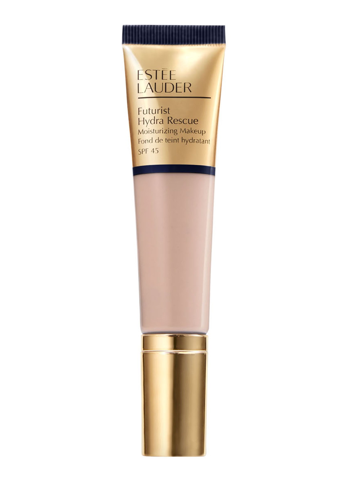 Estée Lauder Futurist Hydra Rescue Moisturizing Make-up SPF45 - foundation - voorkant 6 3c2 pebble
