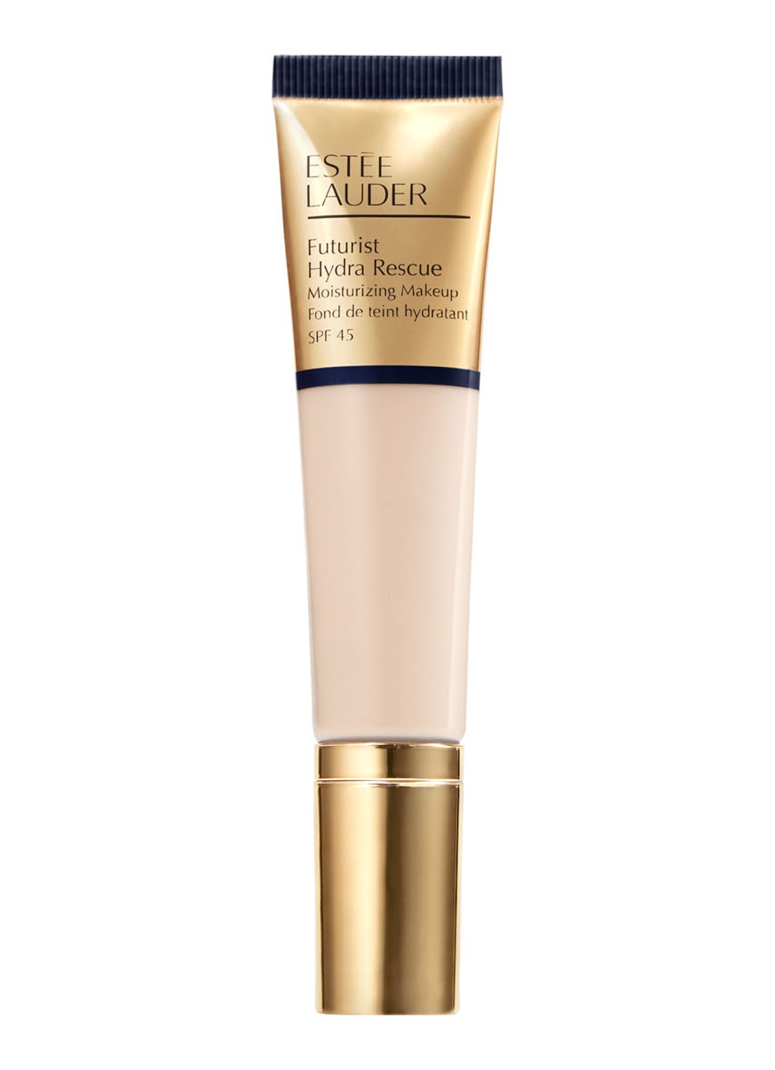 Estée Lauder Futurist Hydra Rescue Moisturizing Make-up SPF45 - foundation - voorkant 1n2 ecru