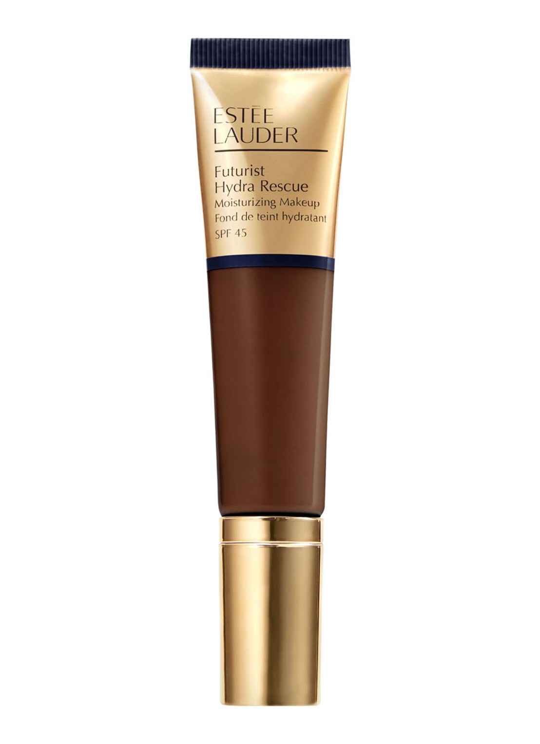 Estée Lauder Futurist Hydra Rescue Moisturizing Make-up SPF45 - foundation - voorkant 8n2 rich espresso