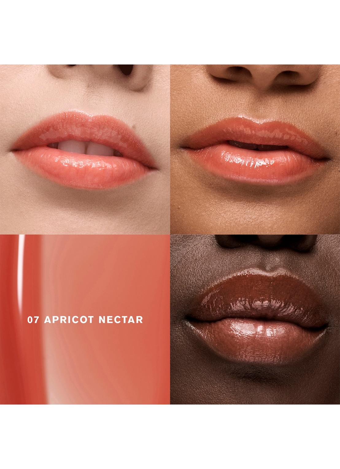 Estée Lauder Glossy Pout Lip Oil -  lipolie - detail 4 apricot nectar