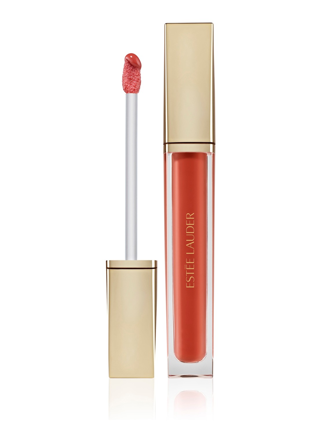 Estée Lauder Glossy Pout Lip Oil -  lipolie - voorkant apricot nectar