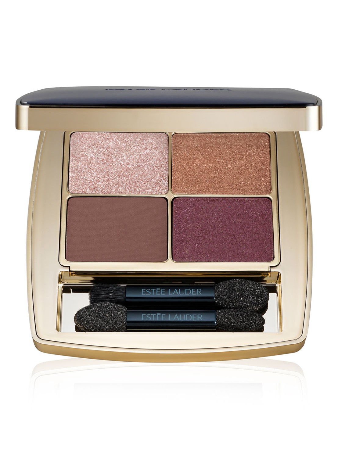 Estée Lauder Pure Color Envy Luxe EyeShadow Quad - oogschaduw palette - voorkant rebel petals