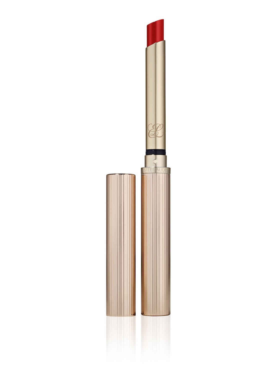 Estée Lauder Pure Color Explicit   Slick Shine Lipstick - voorkant 2 adrenaline rush