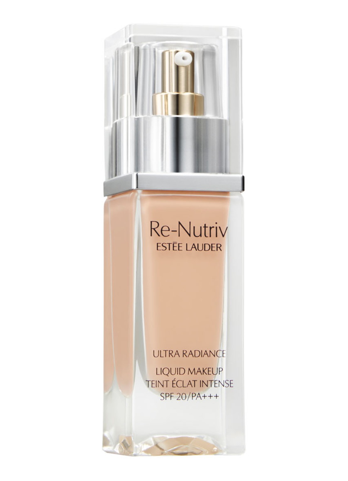 Estée Lauder Re-Nutriv Liquid Foundation - voorkant 3 3n1 ivory beige