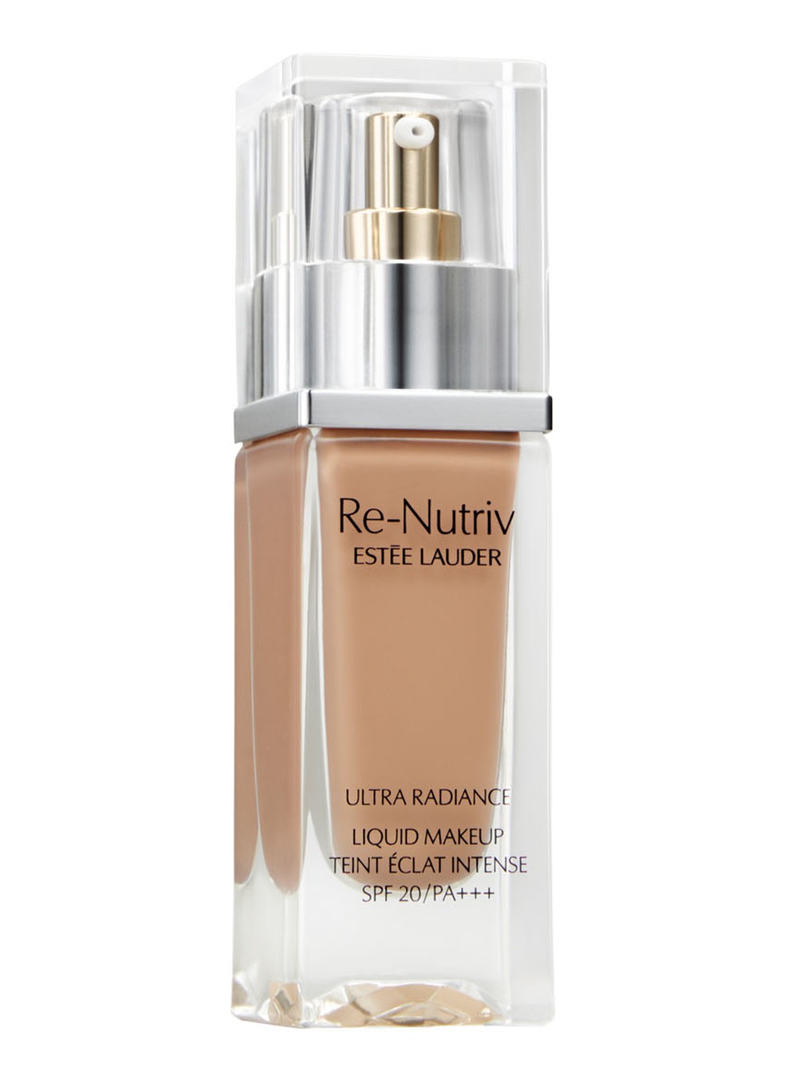 Estée Lauder Re-Nutriv Liquid Foundation - voorkant 4n1 shell beige