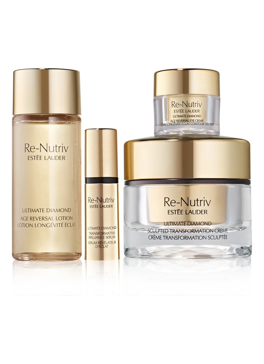 Estée Lauder Re-Nutriv Ultimate Diamond Skincare set - verzorgingsset - voorkant 2 undefined