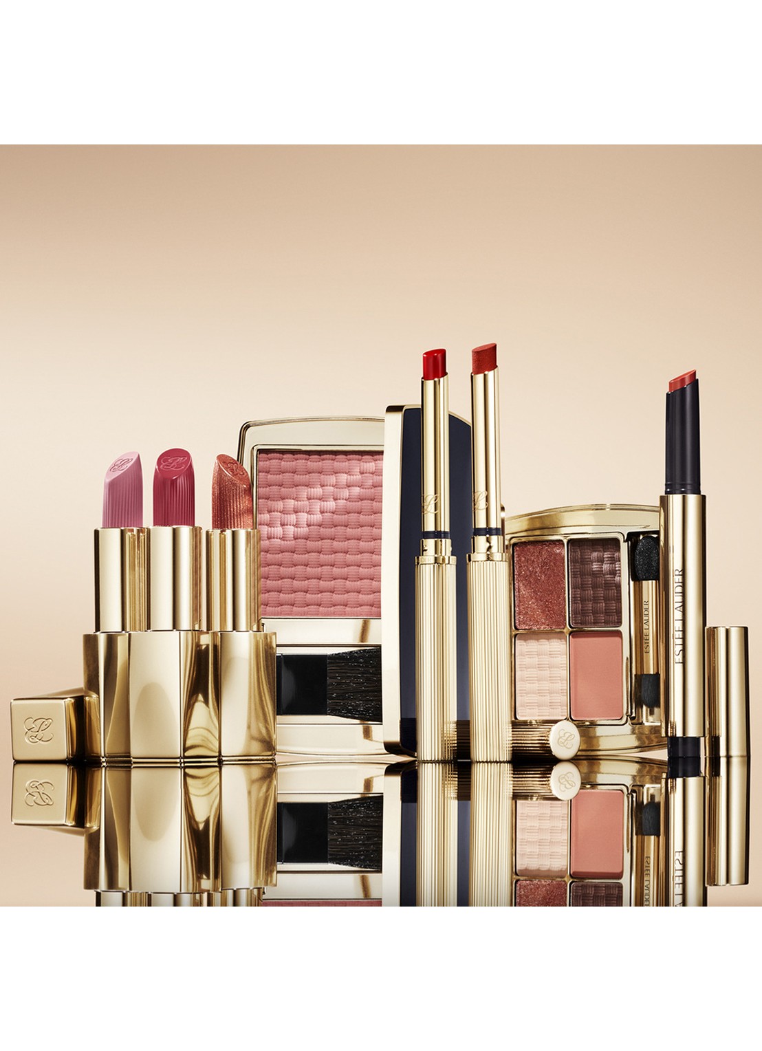 Estée Lauder The Essential Eyeshadow Quad - oogschaduw palette - detail 3 getaway