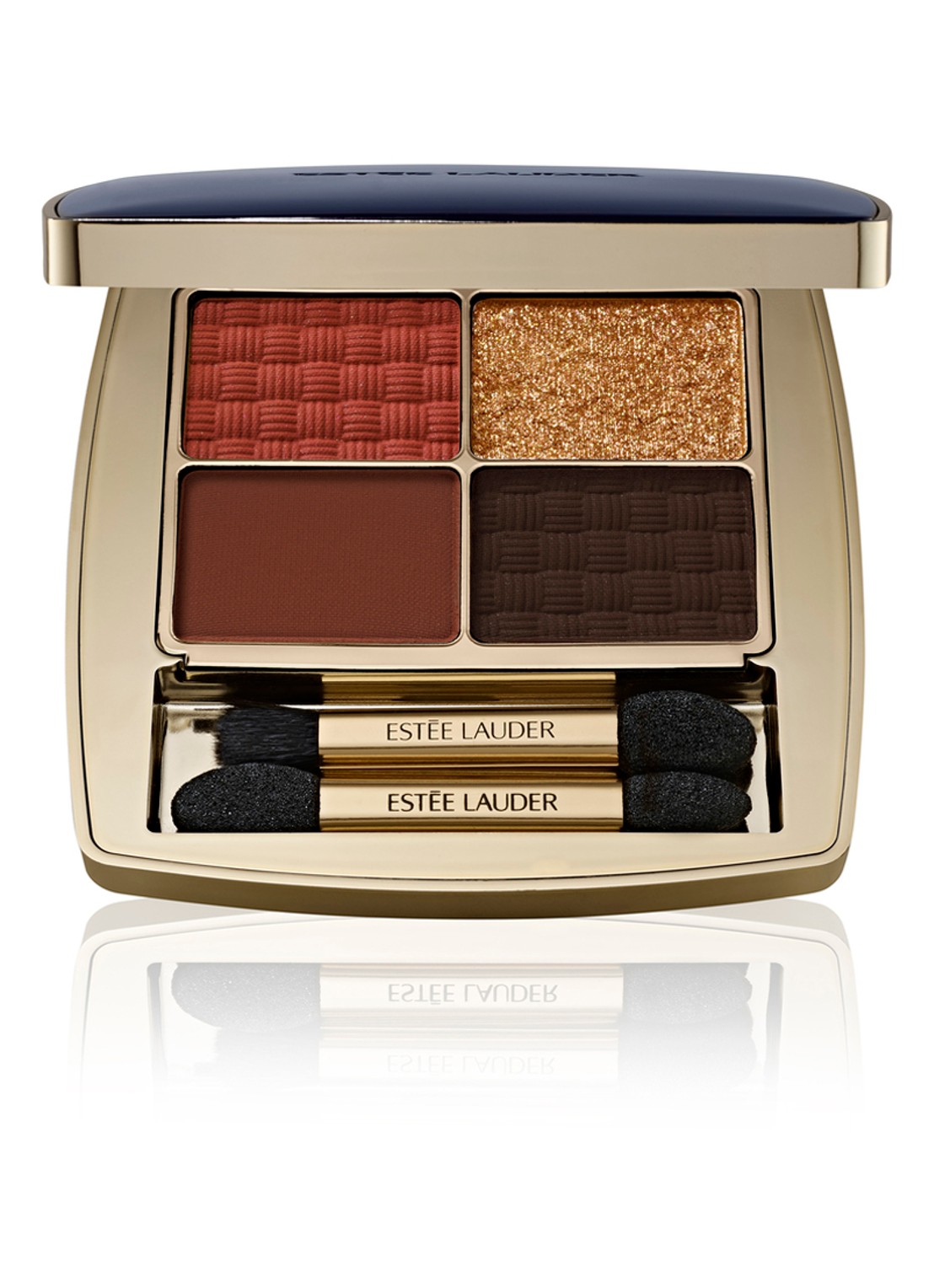Estée Lauder The Essential Eyeshadow Quad - oogschaduw palette - voorkant 4 getaway